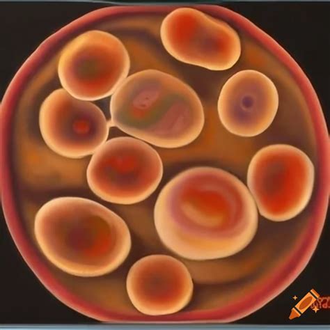 Staphylococci bacteria morphology on Craiyon