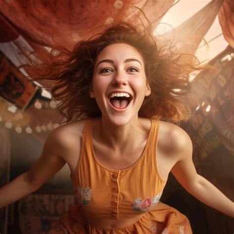 Premium Photo | Portrait of happy woman