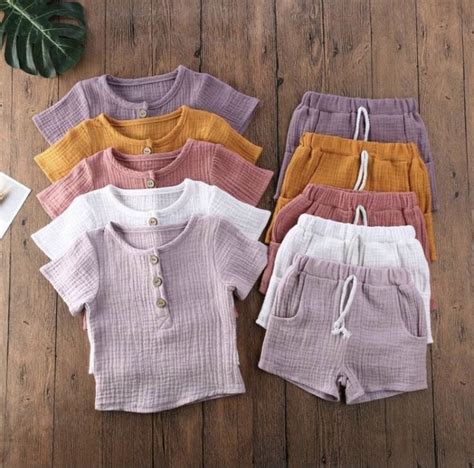Костюм из муслина | Kids outfits, Boys summer outfits, Baby boy clothes ...