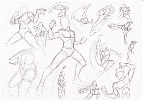 male poses fighting reference  drawing