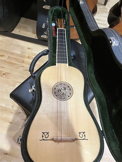 5 Course Baroque guitar in A by Julio Castano (Spain). — GuitarsOnline ...