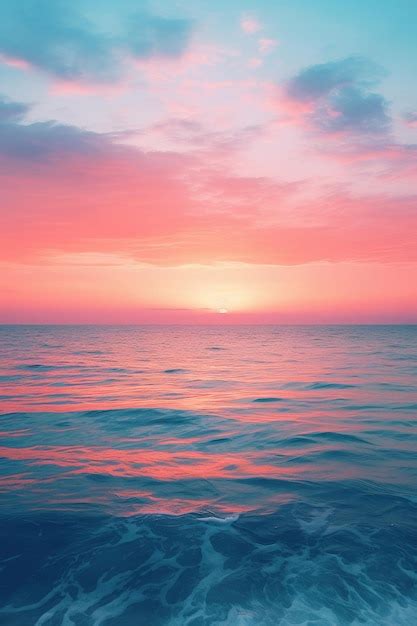 Premium Photo | Beautiful horizon at the sea