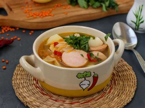 Солянка сборная мясная классическая, рецепт с фото