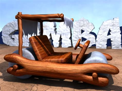 Gambá Studio Max: Carro Dos Flinstones