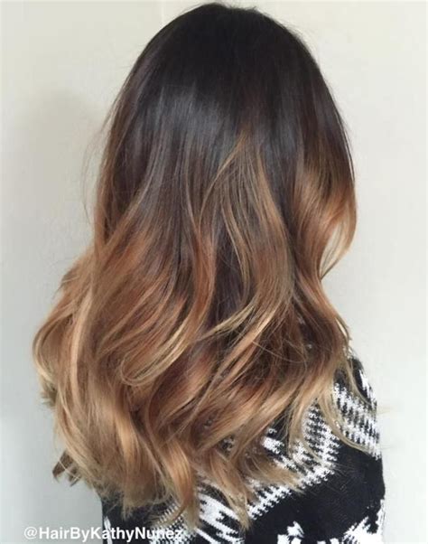 40 Vivid Ideas for Black Ombre Hair | Dark ombre hair, Black hair ombre ...