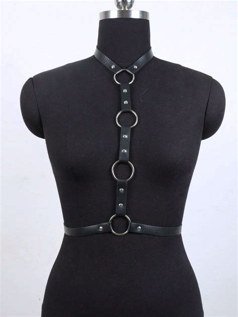 Sexy Body Harness Belt Bondage Lingerie Harness Corset Leather Lingerie
