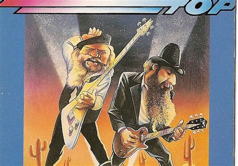 Classic Rock Walldill: ZZ Top - Beards Getting Rhythm