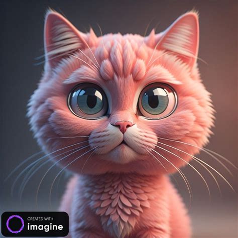 Cute Kawaii Pink Cat | Pink cat, Cats, Kawaii