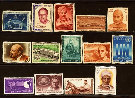 Heritage of Indian stamps site: India Stamps issued in Year 1970