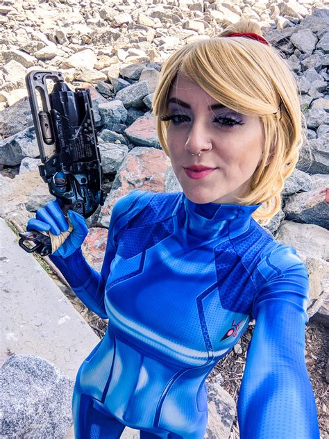 Alyx Eclypse as Zero Suit Samus! (Self) | Scrolller