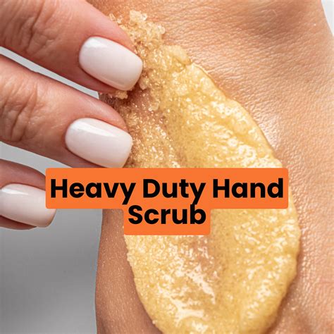 heavy duty hand scrub sparkle shine
