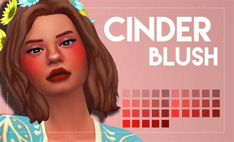 Cinder Blush | Sims 4 cc makeup, Sims, Sims 4