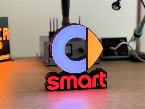 Smart (car) WLED logo by Satellietje | Download free STL model ...