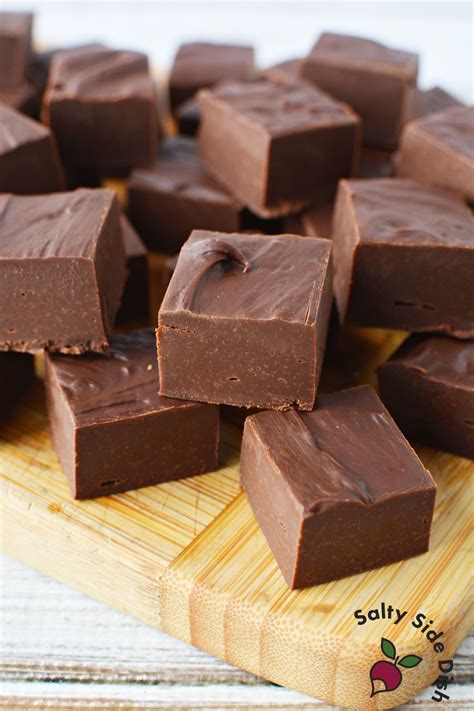 3 Ingredient White Chocolate Fudge Recipe - Easy, Classic! | Salty Side