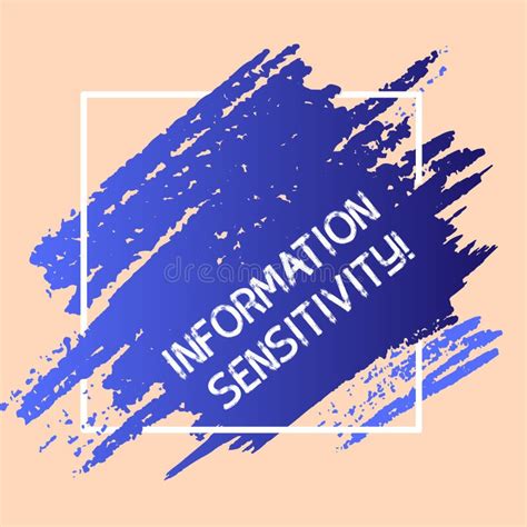 word writing text information sensitivity business concept  data