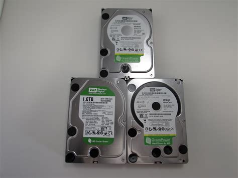 Western Digital Green WD10EARS WD10EACS WD10EAVS 1TB 5400 RPM SATA Hard ...