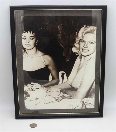 Vintage Sophia Loren & Jayne Mansfield Photo Print | #3875994250