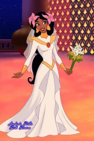 Princess Jasmine on her Wedding Day from Arabian Nights Scene Maker Disney Princess Jasmine ...