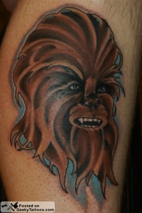 A Chewie Tattoo – GeekyTattoos