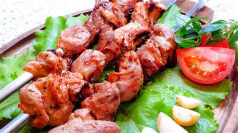 Ну очень вкусный шашлык из бедра индейки - сочная индейка рецепт на ...