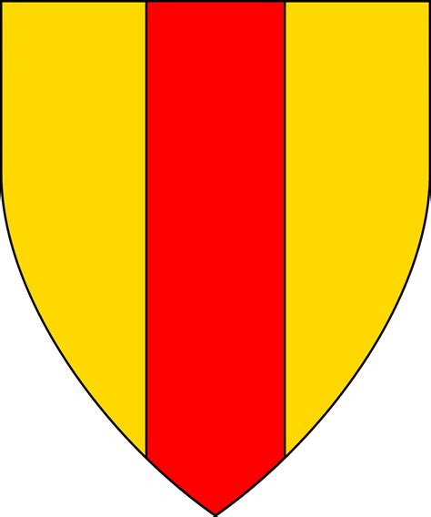 heraldic glossary pale  heraldry