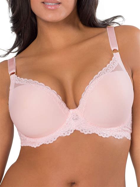 Smart & Sexy Women's Curvy Plunge Light Lined Bra With Added Support