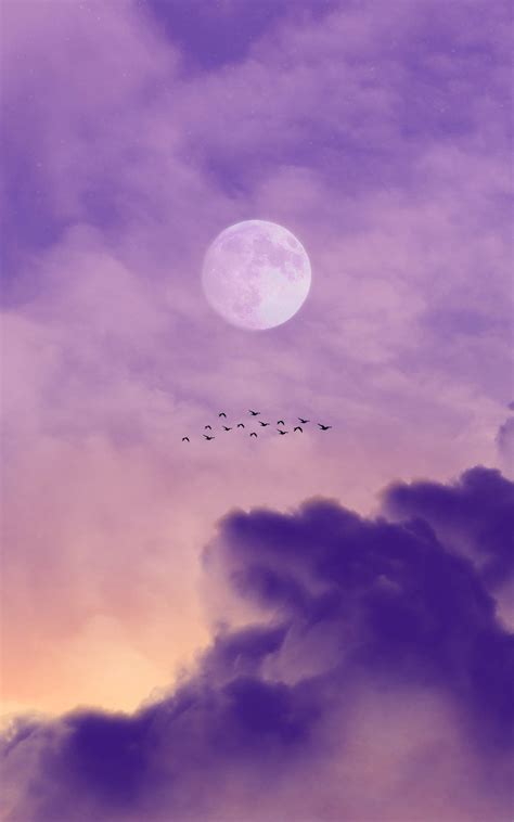 Download Aesthetic Pastel Luna Digital Art Wallpaper | Wallpapers.com