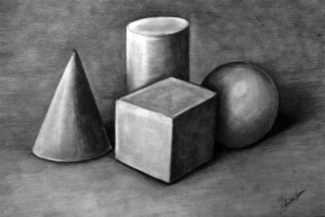 Desenho Luz E Sombra - desenho - estudo de luz e sombra. Patricia Skura. | Pencil drawings ...
