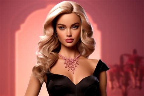 Premium AI Image | Margot Robbie in the Barbie Doll live action movie