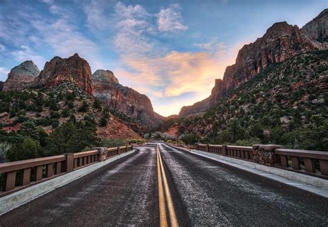 Sunrise in Zion National Park | Took this picture near the e… | Flickr