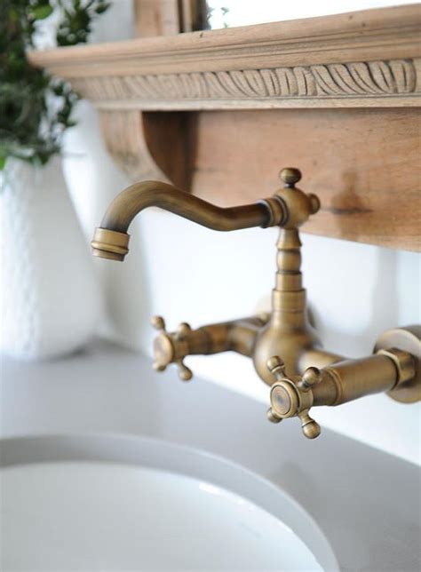 Vintage Wall Mount Bathroom Faucet – Everything Bathroom