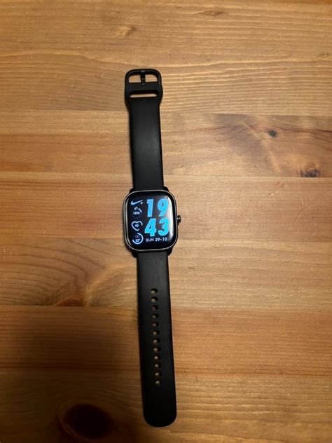 Amazfit GTS 4 Mini Aluminium 42mm Smartwatch με Παλμογράφο (Μαύρο ...