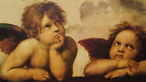Sistine Madonna painting by Raphael - backiee