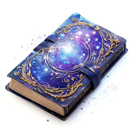 Premium AI Image | beautiful Witch's grimoire fantasy watercolor