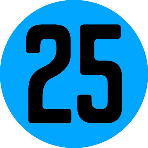 Число 25 картинка - Фото подборки 3