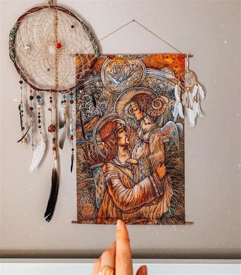 Картина на ткани. Размер M (39x55 см)