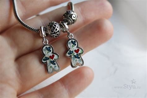 Серебряные подвески с эмалью для браслетов Pandora | Pandora charm ...