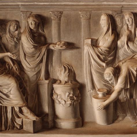 Vesta Roman Goddess Statue