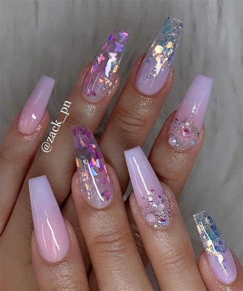 Uñas nails | Coffin nails designs, Purple acrylic nails, Coffin nails long
