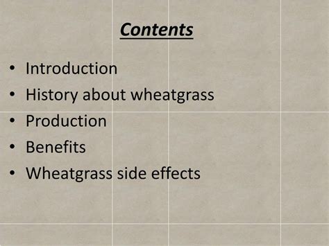 PPT - wheatgrass health benefits PowerPoint Presentation, free download