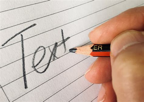 text