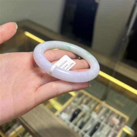 Vòng tay đá thạch cẩm tam sắc thiên nhiên - Trắng Tím Lý - Trang sức ...