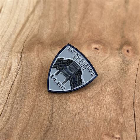 SHP Logo Lapel Pins - Saving a Hero's Place