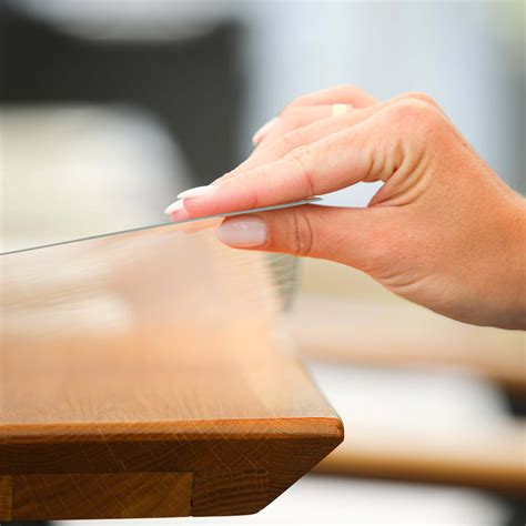 Table foil for outdoor use, transparent and also made to measure - Profolio
