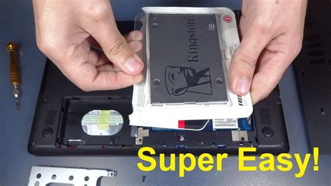 Acer Aspire E1-V5WE2 SSD Upgrade - YouTube