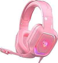 Amazon.com: pink gaming headset