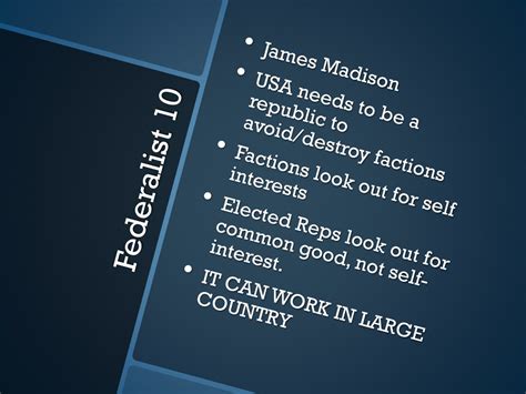 PPT - Federalist Papers PowerPoint Presentation, free download - ID:163794