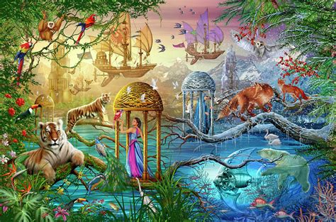 Shangri La Digital Art by Ciro Marchetti - Fine Art America