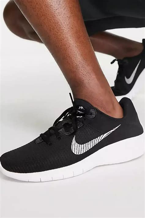 nike flex experience run  siyah erkek kosu antreman ayakkabisi