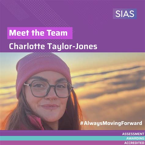 Meet the Team! Charly Taylor-Jones - SIAS